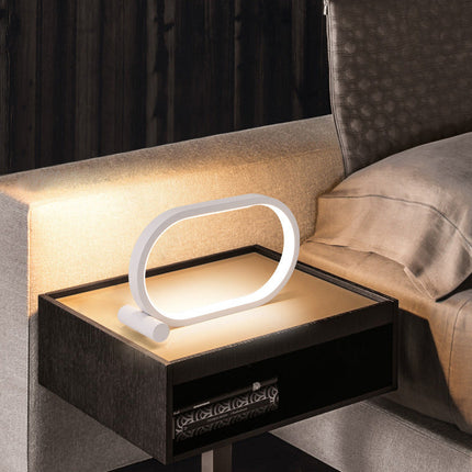 USB Plug-In Iron Lamp with Touch Control | Modern Minimalist Design for Energy-Efficient Home Lighting