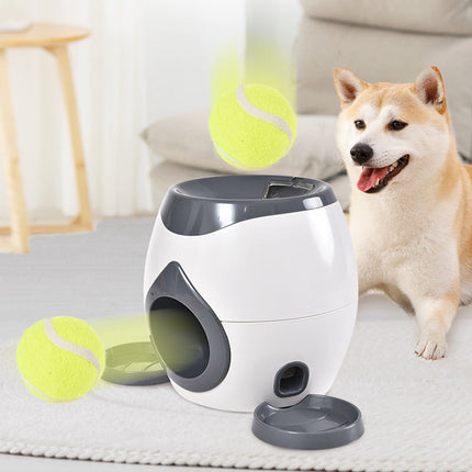 Pet Feeder Tennis Leakage Toy with Durable ABS Design | Interactive Treat Dispenser for Healthy Eating and Playtime