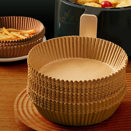 Non-Stick Air Fryer Paper Liners with 4.5cm Raised Edge | Keep Your Air Fryer Clean and Food Healthy