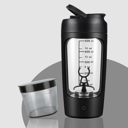 Electric Protein Shaker Bottle, Self Stirring Cup with USB Rechargeable Motor, Leak Proof BPA Free Shaker Cup