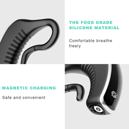 Bluetooth Anti-Snoring Device with Bone Conduction Technology | Sleep Aid for Improved Rest and Reduced Snoring