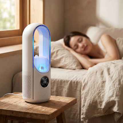 Portable Air Cooler, Mini Evaporative Cooler with Water Tank – image 5