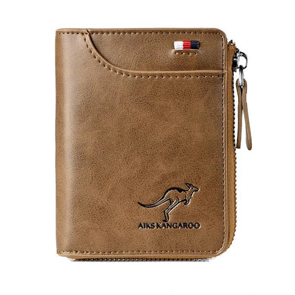 RFID Blocking Wallet for Men, Mens Zipper Wallet with 14 Card Slots – image 10