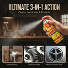 Rust Remover Spray, Rust Cleaner Spray for Metal, 3 in 1 Multi Purpose Lubricant and Rust Inhibitor for Bolts and Hinges