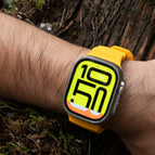 Yellow Band -Titanium Buckle / 49mm/46mm/45mm/44mm