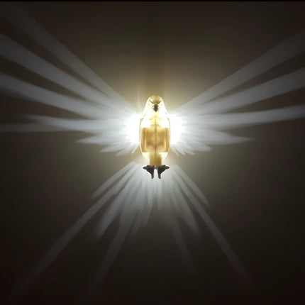 Luminous Wings Wall Light with Unique Eagle & Owl Design | Breathtaking Projection for Enchanting Home Decor