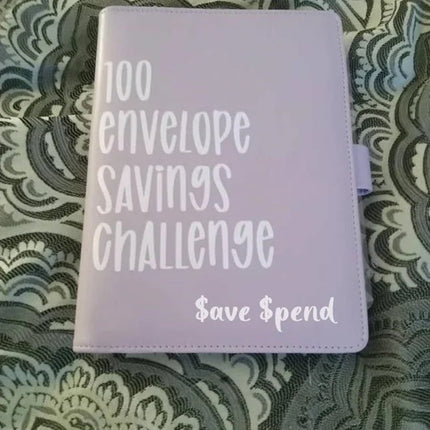 A5 Binder for 100 Envelope Savings Challenge, Budget Binder with Cash Envelopes – image 4