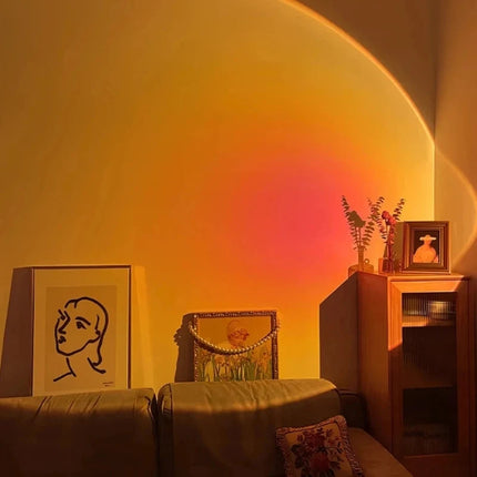 Sunset Projector Lamp with 7 Color Modes | Transform Your Space with Glowing Ambiance