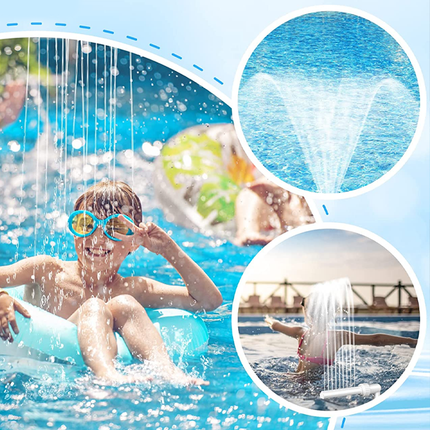 Swimming Pool Fountain Sprayer with Cooling Mist, Pool Accessories for Kids and Adults