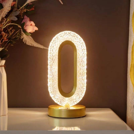 Dimmable Crystal Lamp with Adjustable Light Modes | Elegant Home Lighting for Relaxing Ambiance