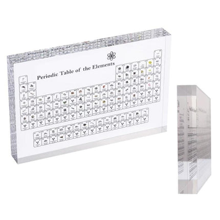 Periodic Table Display with Elements Mockup, Acrylic Periodic Table of Elements Desk Decor – image 4
