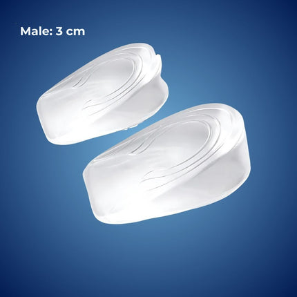 Height Increase Insoles, Heel Pain Inserts with Gel Heel Cups, Shoe Inserts for Height – image 8
