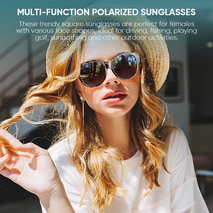 Polarized Sunglasses That Fit Over Glasses, Large Round Cat Eye Sunglasses – image 6