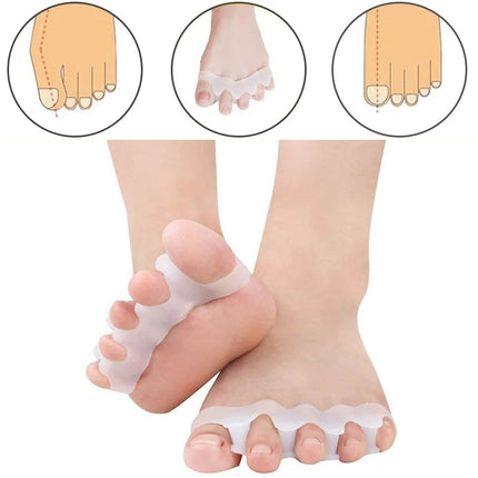 Toe Spacers for Hammer Toe, Silicone Toe Separator for Walking Comfort and Everyday Foot Care – image 8