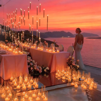Floating Candles with Wand Remote Control | Enchanting Flameless LED Decor for Magical Moments