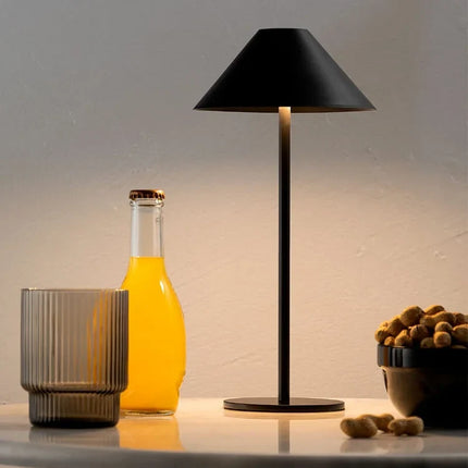 Dimmable Serenity Cone Lamp with Waterproof Design | USB-C Rechargeable Light for Cozy Ambiance