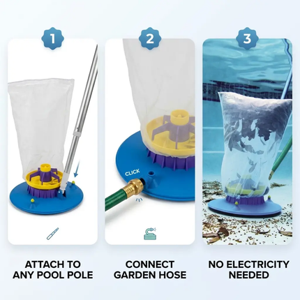 Pool Leaf Vacuum, Pool Vacuum for Above Ground Pools and Inground Pools – image 4