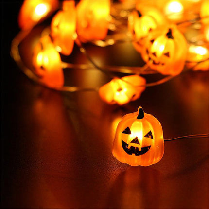 Pumpkin String Lights, Halloween Decorations Indoor – image 4