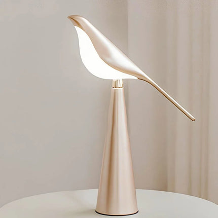 Serene Magpie Light with Adjustable Brightness Modes | Whimsical Acrylic and Metal Design for Versatile Ambiance