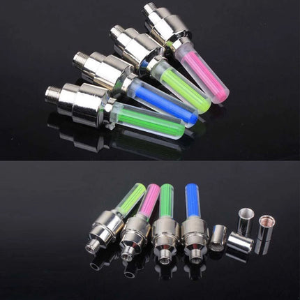 Tire Valve Caps with LED Light, 2 Pack – image 4