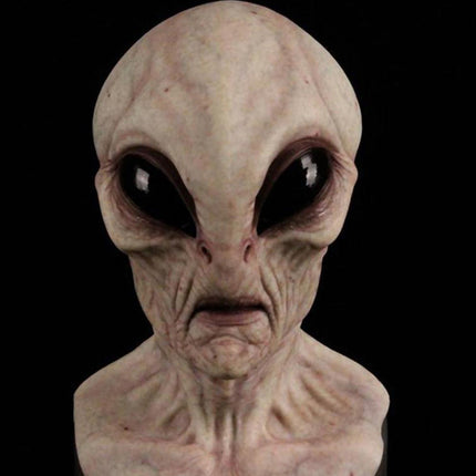Halloween Costume Mask, Realistic Alien Full Face Mask – image 16