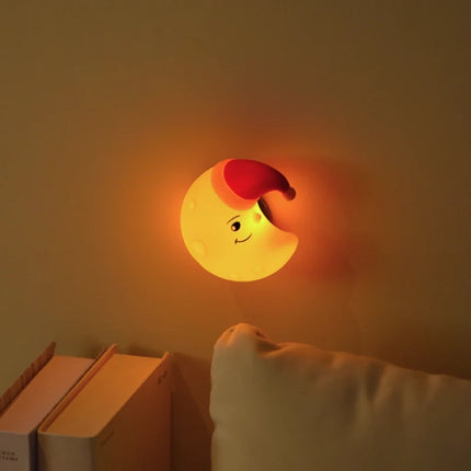 Rechargeable Night Light with Tap Control | Whimsical Star, Moon & Cloud Designs for Cozy Ambiance