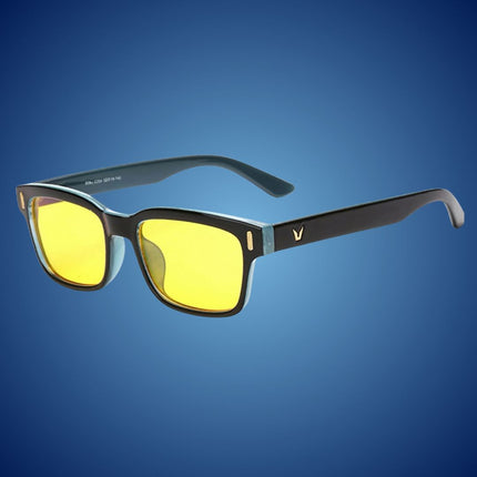Blue Light Glasses, Eye Strain Glasses with Clear or Yellow Lenses