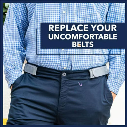 No Buckle Belt, Buckleless Belt for Jeans and Dress Pants – image 4