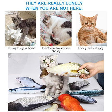 Catnip Toys for Cats, Fish Cat Plush Toy – image 6