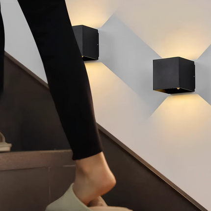 Adjustable Wall Light with Customizable Angle | Stylish LED Fixture for Indoor and Outdoor Illumination