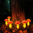 Solar Garden Lights with Whimsical Mushroom Design | 8 Lighting Modes for Enchanting Outdoor Ambiance