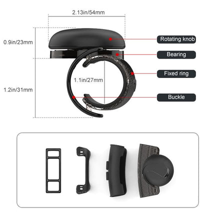 Steering Wheel Knob, Universal Car Accessories for One Hand Steering – image 5