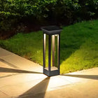 Outdoor LED Pillar Light with Automatic Dusk Sensor | Weather-Resistant Aluminum Design for Gardens and Patios