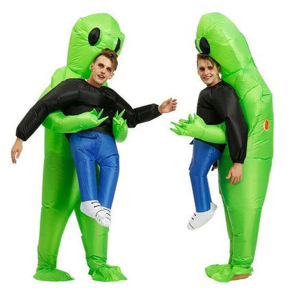 Funny Halloween Costume, Inflatable Alien Costume for Adults and Kids