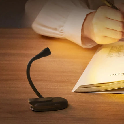 Rechargeable Book Reading Light with Adjustable Brightness | Portable Illumination for Comfortable Reading Anywhere
