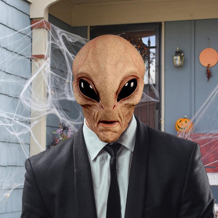 Halloween Costume Mask, Realistic Alien Full Face Mask – image 4