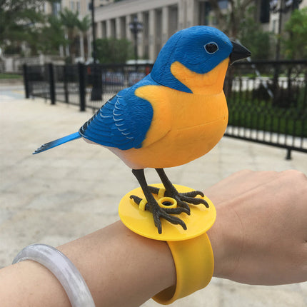 Robotic Bird, Voice Activated Singing Bird with Moving Head and Mouth – image 4