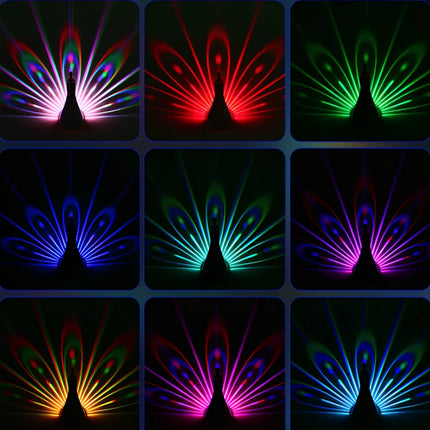 Luminous Wings Wall Light with Unique Eagle & Owl Design | Breathtaking Projection for Enchanting Home Decor