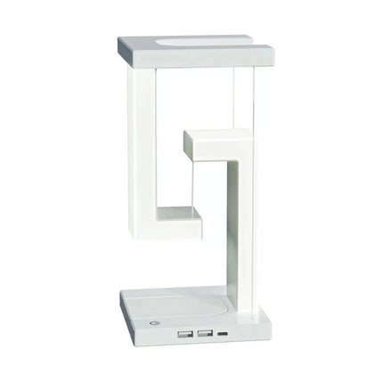 Wireless Charger with Levitating Design & LED Lights | Multi-Functional Charging Station for Home and Office