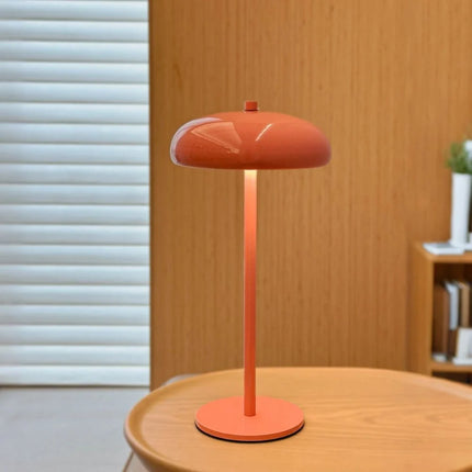 Sleek Retro Table Lamp with Touch Control & Rechargeable Design | Portable Lighting Solution for Modern Spaces