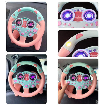 Steering Wheel Toy with Lights and Sounds, Baby Toys – image 8
