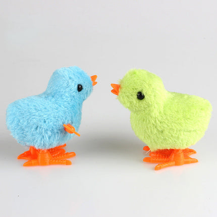 Stuffed Animal Toy Wind Up Chicken, Plush Toy That Jumps and Nods, Baby Toys and Toddler Toys for 12 Months and Up – image 4