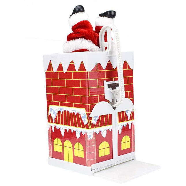 Animated Santa Claus Doll, Chimney Climbing Santa Claus