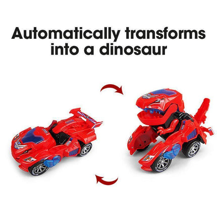 Transforming Toys, Dinosaur Transformer Car with LED Lights – image 5