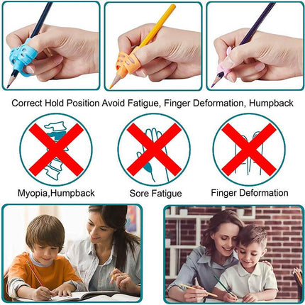 Pencil Grips for Kids, Handwriting Practice Pencil Grip Trainer – image 4