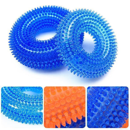 Dog Toy Ball with Whistle, Interactive Dog Toy That Floats in Water