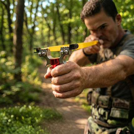 Slingshot with Laser Sight, High Precision Professional Slingshot – image 4