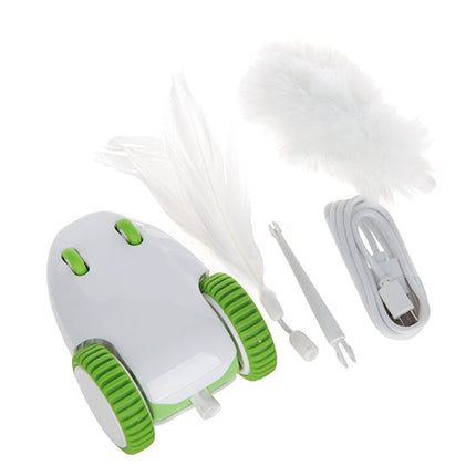 Automatic Cat Toy with Interactive Feather Movement | Engaging Play for Boredom Relief and Mental Stimulation