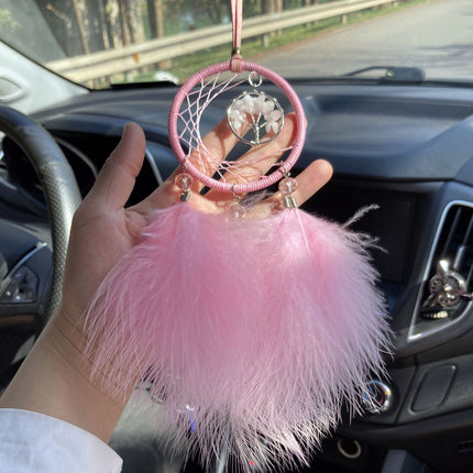 Dream Catcher Feather Car Pendant with Modern Design | Decorative Hanging Charm for Positive Energy and Style