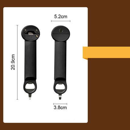Adjustable 3-in-1 Cap Screwer with Ergonomic Handle | Versatile Tool for Effortless Opening of Jars, Bottles, and Cans